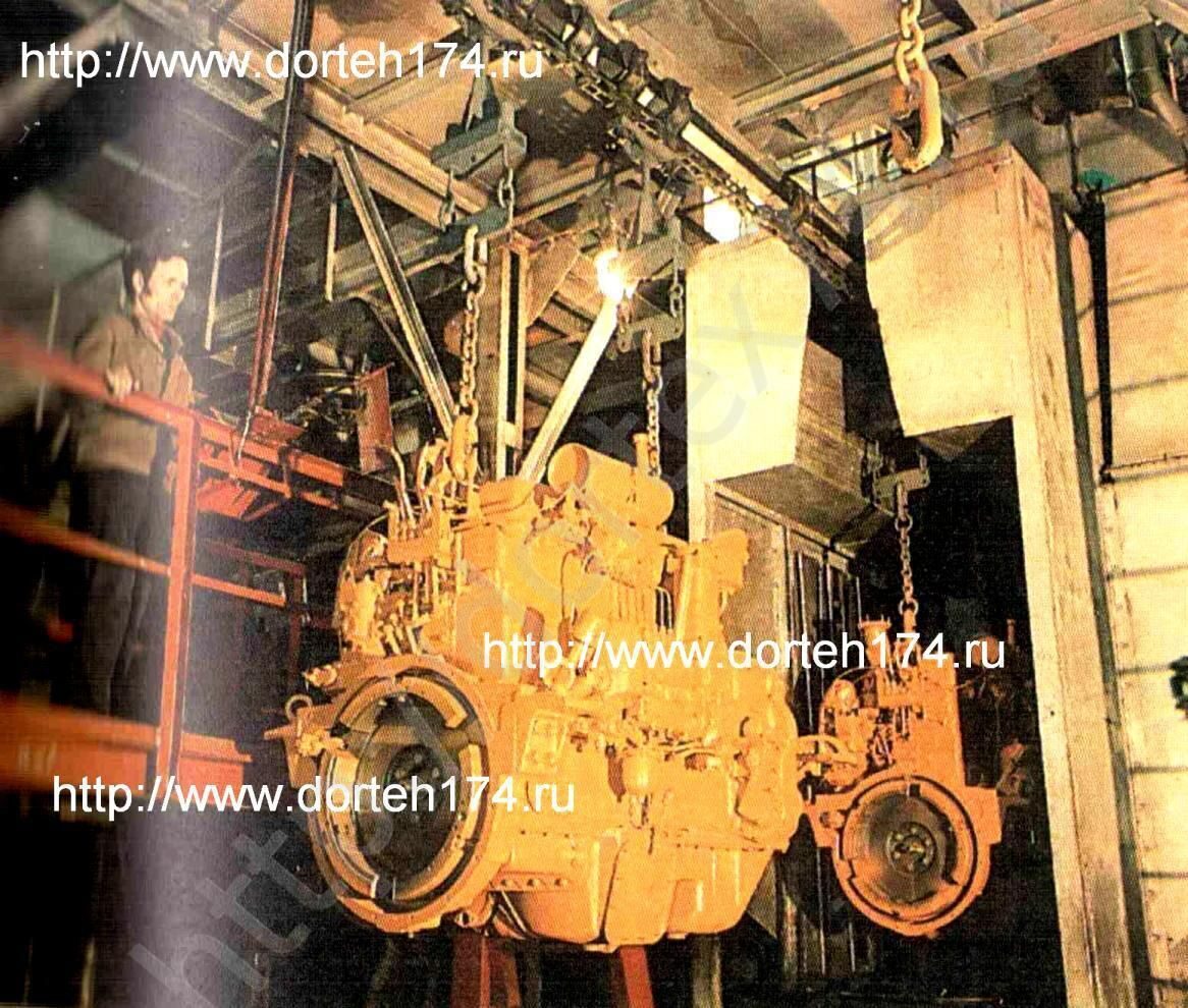 двигатель на т130